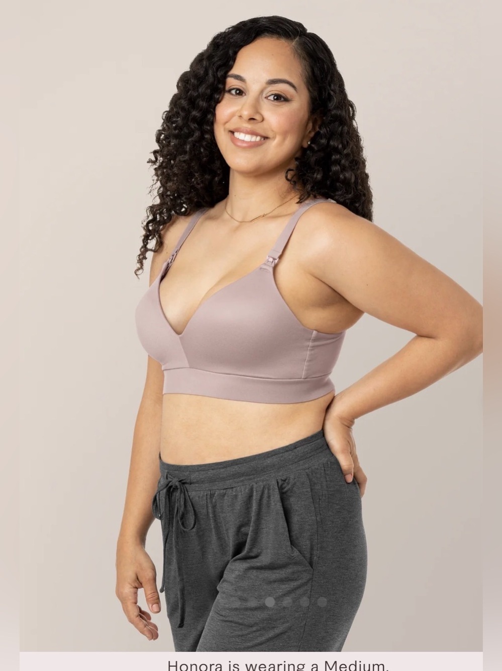 Kindred Bravely Minimalist & Nursing Bra , size L Busty